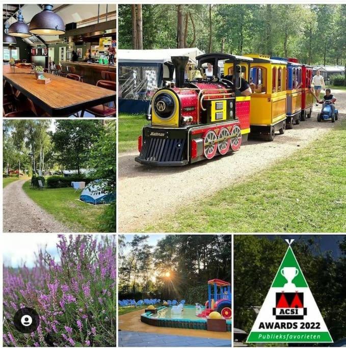 Te Huur: Leuke 4-Persoons Stacaravan Op Top Locatie! Hoenderloo Exterior photo